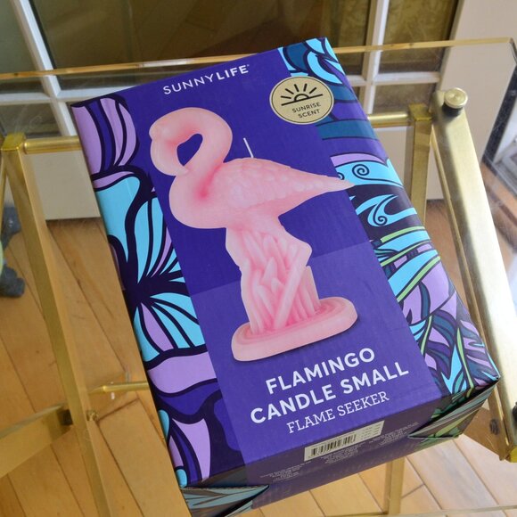SunnyLife Flamingo Candle Small - Picture 1 of 8